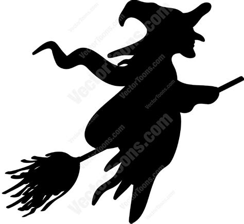 Shadowy witch broom